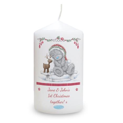 Personalised Me to You Christmas Reindeer Candle Extra Image 1